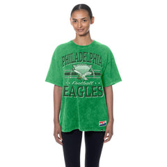 Women's Throwback Oversized T-Shirt - Philadelphia Eagles