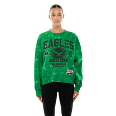 Women's Throwback Oversized Boxy Sweatshirt - Philadelphia Eagles