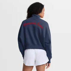 MLB Minnesota Twins Nike Women's Primetime Phoenix Fleece Half-Zip Sweatshirt