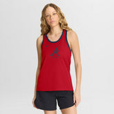 MLB Atlanta Braves Nike Women's Tri-Blend Dri-FIT Racerback Tank Top
