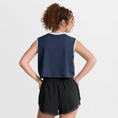MLB Atlanta Braves Nike Women's Primetime Loose Dri-FIT Cropped Tank Top