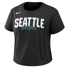 MLB Seattle Mariners Nike Women's Mod Cropped T-Shirt