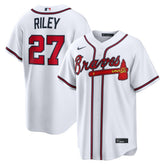 MLB Austin Riley Atlanta Braves Nike Home Replica Jersey