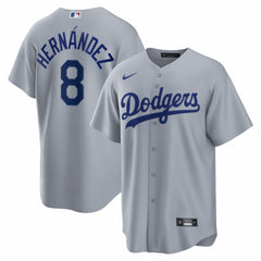 MLB Enrique Hernández Los Angeles Dodgers Nike Road Replica Jersey