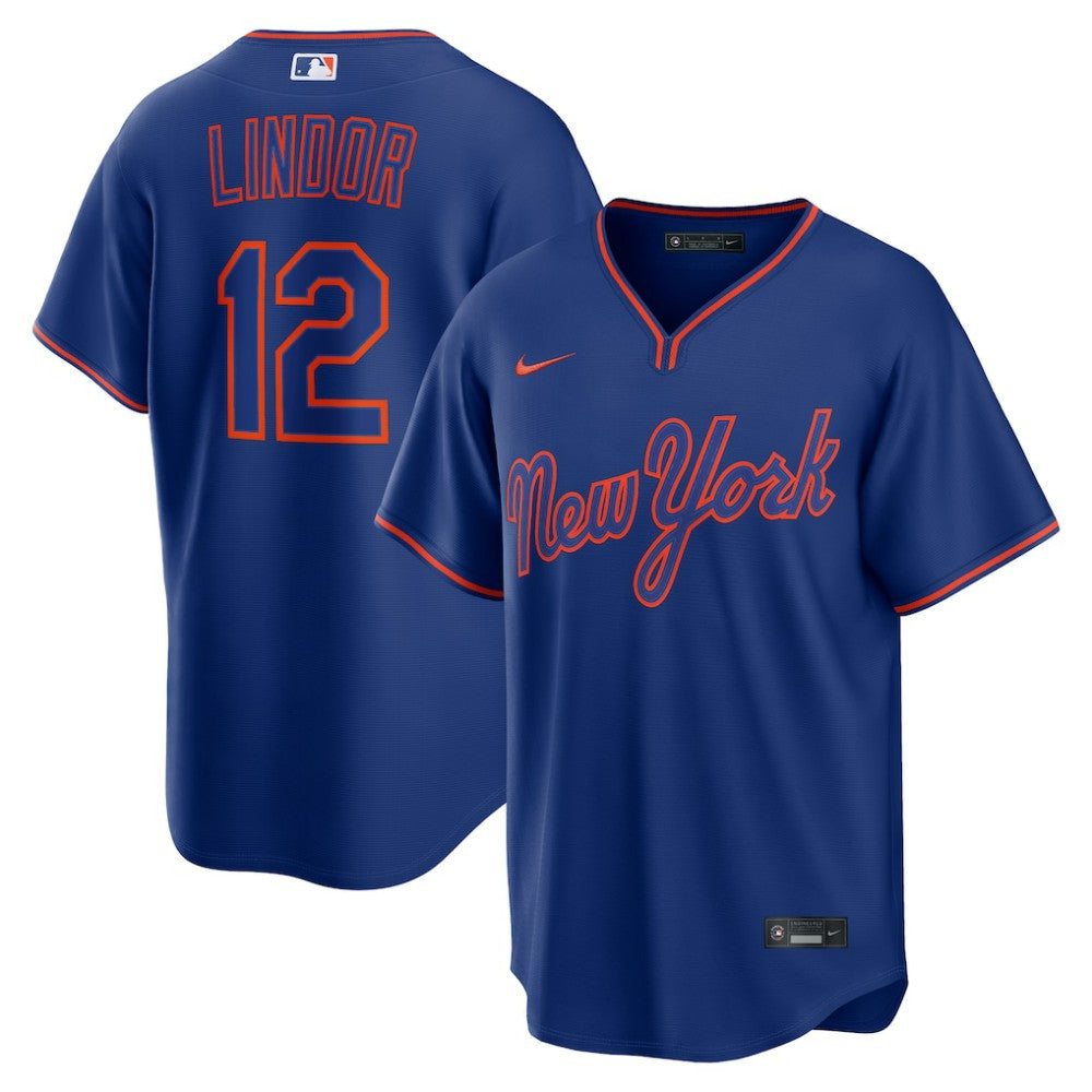 MLB Francisco Lindor New York Mets Nike Alternate Replica Jersey
