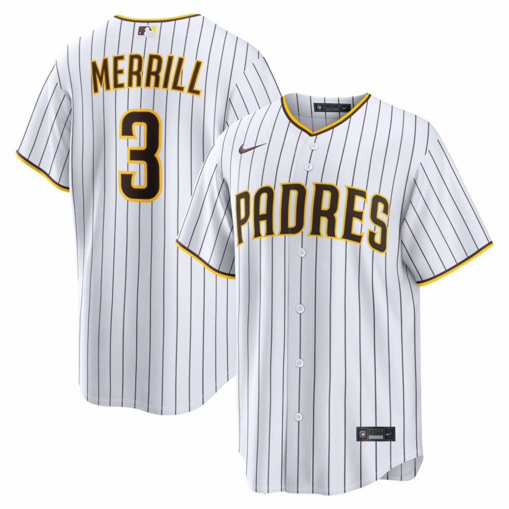 MLB Jackson Merrill San Diego Padres Nike Home Replica Player Jersey