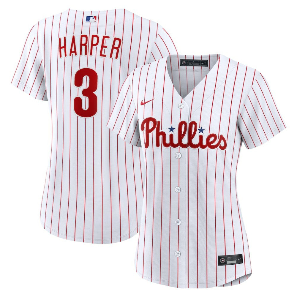 MLB Bryce Harper Philadelphia Phillies Nike Women's Home Replica Jersey