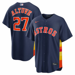 MLB Jose Altuve Houston Astros Nike Alternate 2 Replica Jersey