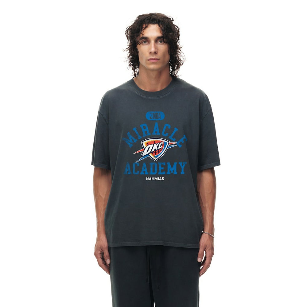 NBA Oklahoma City Thunder Unisex Miracle Academy x NBA Collection Vintage Boxy T-shirt