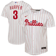 MLB Bryce Harper Philadelphia Phillies Nike Youth Home Replica Player Jersey