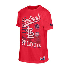 MLB St. Louis Cardinals New Era Oversized Throwback Distressed T-Shirt