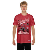 MLB Arizona Diamondbacks New Era Oversized Throwback Distressed T-Shirt
