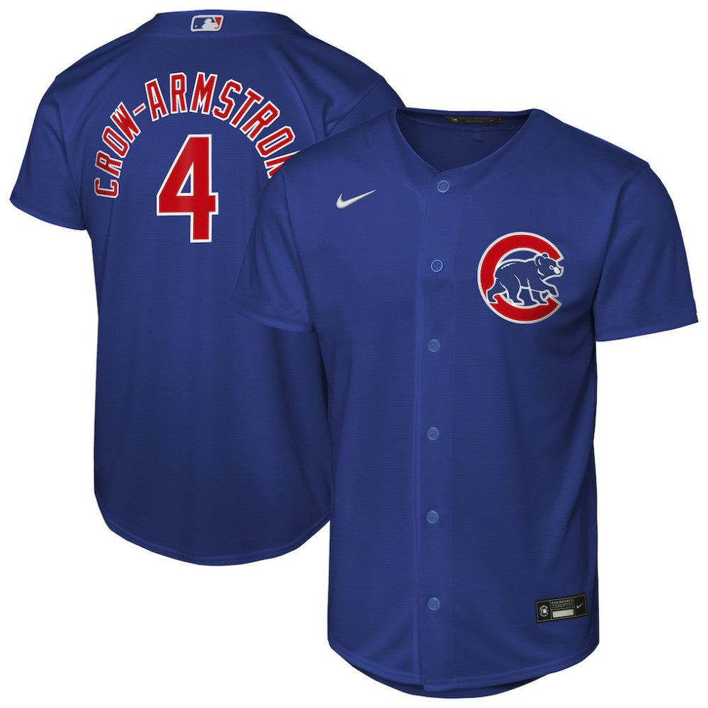 MLB Pete Crow-Armstrong Chicago Cubs Nike Youth Alternate Replica Jersey
