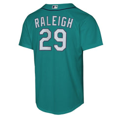 MLB Cal Raleigh Seattle Mariners Nike Youth Alternate Replica Jersey