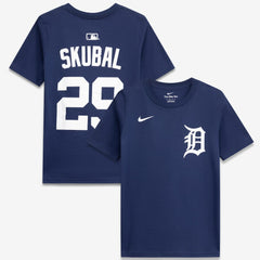 MLB Tarik Skubal Detroit Tigers Nike Youth Name & Number T-Shirt