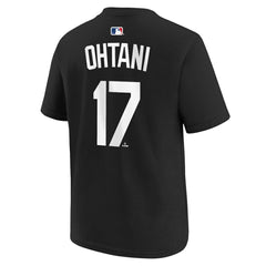 MLB Shohei Ohtani Los Angeles Dodgers Nike Youth Name & Number T-Shirt