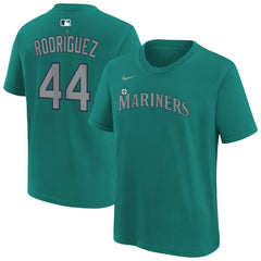 MLB Julio Rodríguez Seattle Mariners Nike Youth Name & Number T-Shirt
