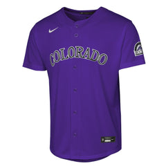 MLB Colorado Rockies Nike Youth Alternate 2 Stadium Jersey