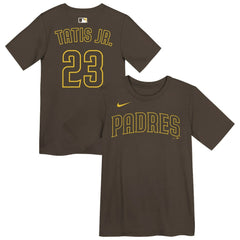 MLB Fernando Tatis Jr. San Diego Padres Nike Preschool Name & Number T-Shirt