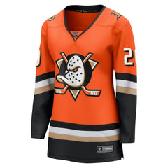NHL Orange Chris Kreider Anaheim Ducks Fanatics Women's Home Breakaway Player Jersey