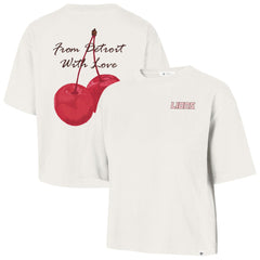 '47 Women's Love Letter Reed City T-Shirt - Detroit Lions