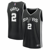 NBA Dylan Harper San Antonio Spurs 2025 NBA Draft First Round Pick Fast Break Replica Jersey
