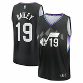 NBA Ace Bailey Utah Jazz 2025 NBA Draft First Round Pick Fast Break Replica Jersey