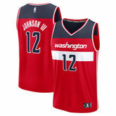 NBA Tre Johnson III Washington Wizards 2025 NBA Draft First Round Pick Fast Break Replica Jersey