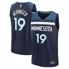 NBA Joan Beringer Minnesota Timberwolves 2025 NBA Draft First Round Pick Fast Break Replica Jersey