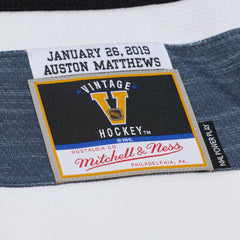 NHL White Auston Matthews Mitchell & Ness 2019 All-Star Game Power Play Jersey