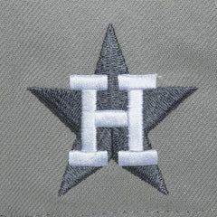 MLB Houston Astros Mitchell & Ness Cooperstown Thunderstorm Head Coach Pro-Crown Adjustable Hat
