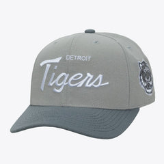 MLB Detroit Tigers Mitchell & Ness Thunderstorm Head Coach Pro-Crown Adjustable Hat