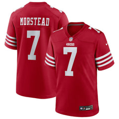 Thomas Morstead Team Game Jersey - San Francisco 49ers