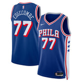 NBA V. J. Edgecombe Philadelphia 76ers Unisex 2025 NBA Draft First Round Pick Swingman Jersey