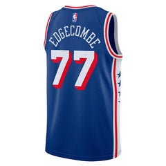 NBA V. J. Edgecombe Philadelphia 76ers Unisex 2025 NBA Draft First Round Pick Swingman Jersey