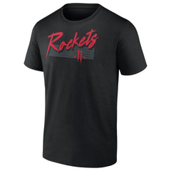 NBA Houston Rockets Color Block Slant Quick Strike T-Shirt