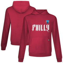 MLB Philadelphia Phillies Levelwear City Connect Relay Core Logo Pullover Hoodie