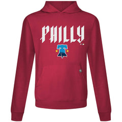 MLB Philadelphia Phillies Levelwear City Connect Relay Back Splash Pullover Hoodie