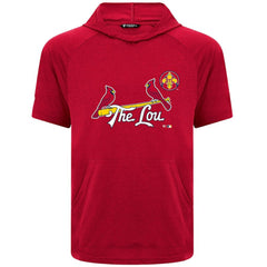 MLB St. Louis Cardinals Levelwear City Connect Phase Core Logo Pullover Hoodie T-Shirt