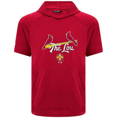 MLB St. Louis Cardinals Levelwear City Connect Phase Back Plash Hoodie T-Shirt