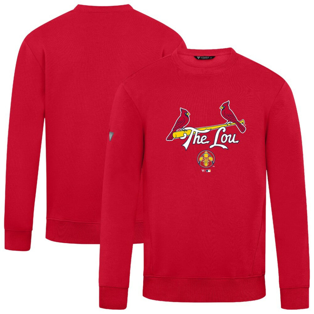 MLB St. Louis Cardinals Levelwear City Connect Zane Back Splash Sweatshirt
