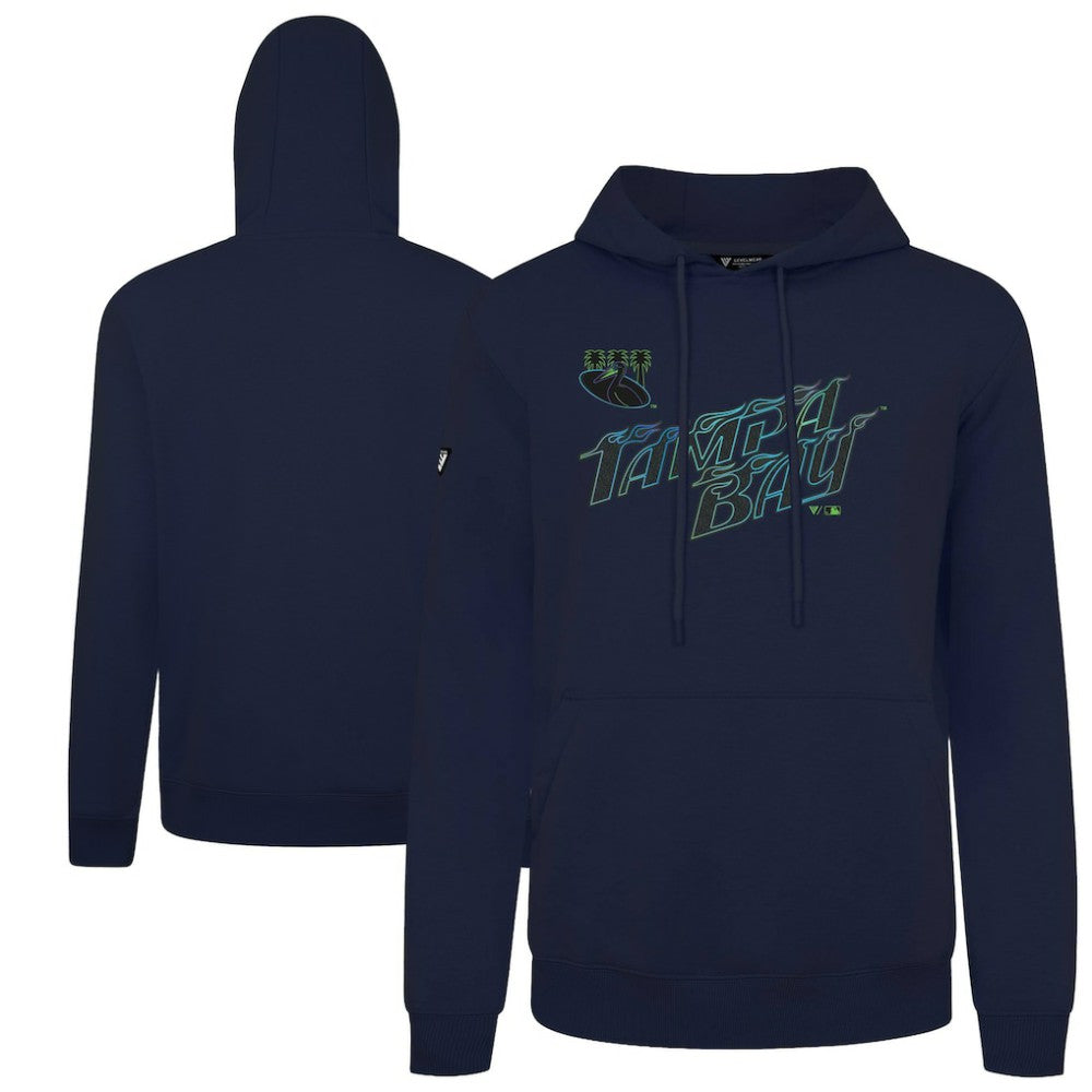 MLB Tampa Bay Rays Levelwear City Connect Podium Core Logo Pullover Hoodie
