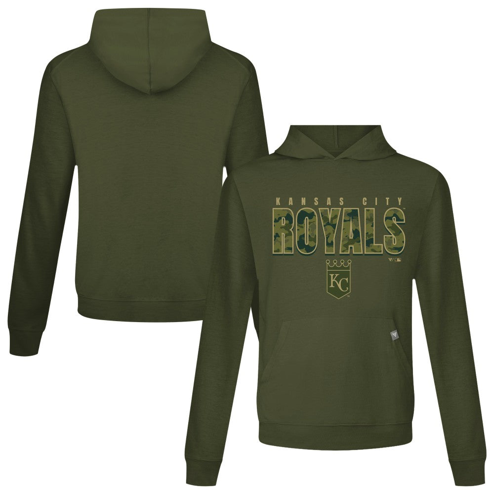 MLB Kansas City Royals Levelwear Relay Protect Pullover Hoodie