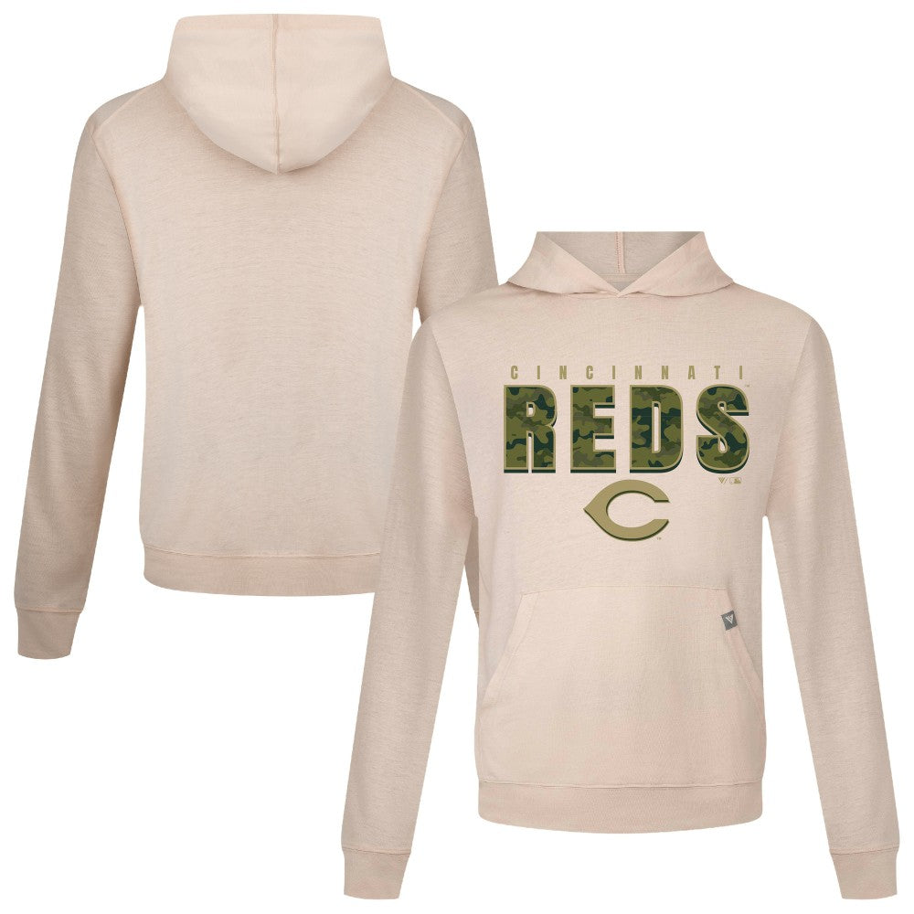 MLB Cincinnati Reds Levelwear Relay Protect Pullover Hoodie