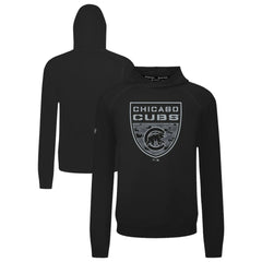 MLB Chicago Cubs Levelwear Mandate Buckler Tri-Blend Pullover Hoodie