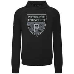 MLB Pittsburgh Pirates Levelwear Mandate Buckler Tri-Blend Pullover Hoodie