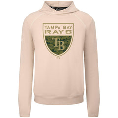 MLB Tampa Bay Rays Levelwear Mandate Buckler Tri-Blend Pullover Hoodie