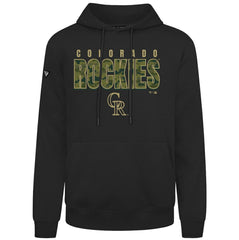 MLB Colorado Rockies Levelwear Podium Protect Pullover Hoodie