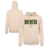 MLB Milwaukee Brewers Levelwear Podium Protect Pullover Hoodie