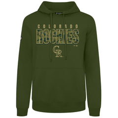 MLB Colorado Rockies Levelwear Podium Protect Pullover Hoodie